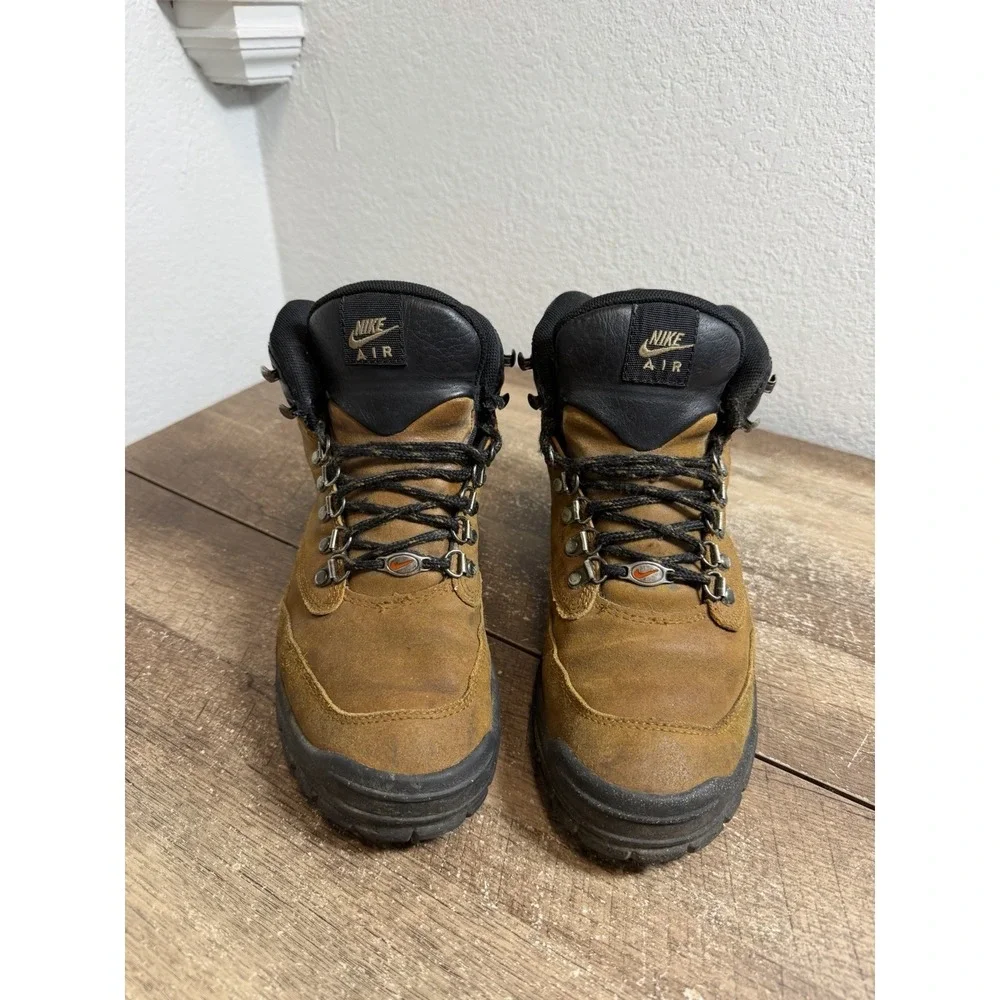 Nike Vintage ACG Chocolate Brown‎ Suede Hiking Boots Mens Sz 7.5 Rare